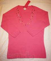 Кофточка НОВАЯ недорого Made in Italy розового цвета 