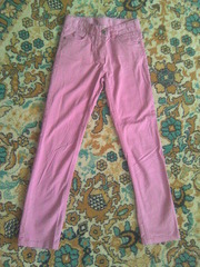 джинсы для девочки,  б/у,  р-р 134