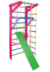 Спорт  комплекс  для  дачи  деревянный