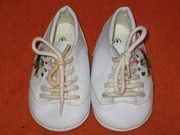 Кожаные пинетки- кроссовки STEPS