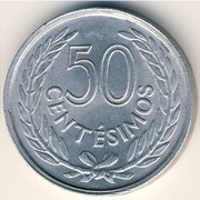 50 СЕНТАСИМО 1965 Уругвай