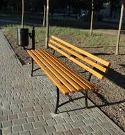 Скамейка Парковая СП-180 лавочка садовая