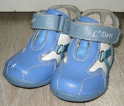 Ортопедические ботинки кожаные для мальчиков Little Deer б/у 20 размер