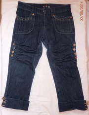 Продам капри новые джинсовые