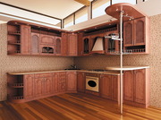 Кухня классическая в цвете Кальвадос  патина