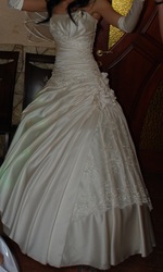 Свадебное красивое платье