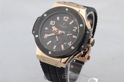 Часы мужские Hublot Big Bang Black Gold Glass 