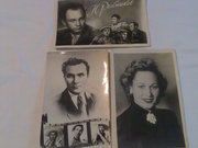 открытки послевоенные артисты