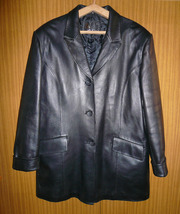 Жакет кожаный утепленный