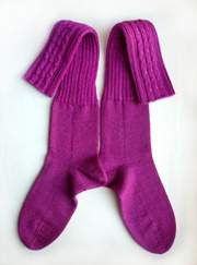 Гольфы ручной работы Косы