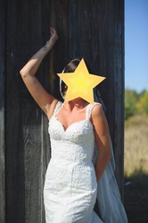 Продам шикарное свадебное платье. Не венчанное. 