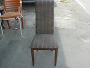 Продажа б.у. деревянных стульев с чехлом для кафе,  баров,  ресторанов