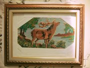 картина олень