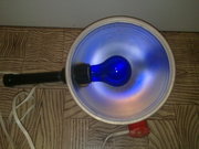  медицинская синяя лампа прогрквающая