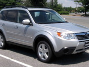 накладка порога внешняя на Субару Форестер