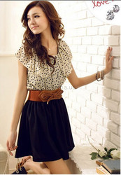 Красивое элегантное шифоновое платье