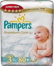 Подгузники  Pampers premium care. Большие упаковки.
