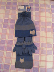 СРОЧНО!!! Комплект шапка+шарф+перчатки для мальчика
