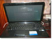 Продаю нерабочий ноутбук ASUS K50IN на запчасти. 