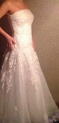 милое свадебное платье 