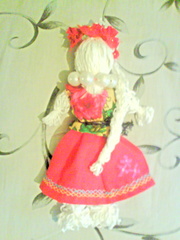 мотанка-оберег украинка