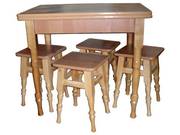 Табуретки. Стол кухонный раскладной.Новый.