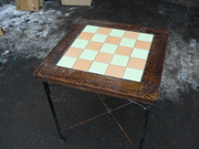 Продам столы б/у с ковкой для ресторана,  кафе,  общепита