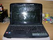 Продажа нерабочего ноутбука Acer Aspire 5542G на запчасти