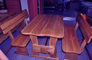 Продажа деревянных лавок из натуральной сосны для бара паба ресторана.