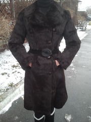 Продам б/у .Натуральная шуба из меха кролика. В хорошем состоянии