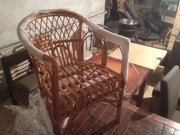 Купить прочные б/у стулья из ротанга