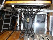 Продам стол дизайнерский б.у кованый