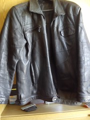 Куртка кожаная мужская