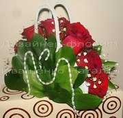 Букет-сумка из цветов
