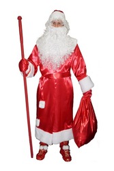 Прокат  костюма Деда Мороза