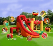 Надувной батут для детей для дома и на дачу 11 в 1