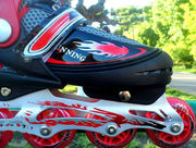 Ролики раздвижные с алюминиевой рамой Extreme Motion: 34-37;  38-41 раз