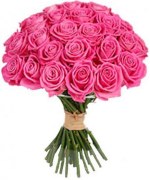Букет из розовых роз под заказ Киев