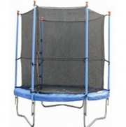 Детские батуты с защитной сеткой,  Д 180см