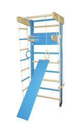 Деревянный спорт уголок МОРЯЧЕК в полном комплекте