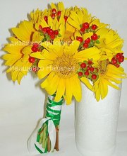 Свадебный букет в украинском стиле