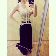 Вечернее платье в пол