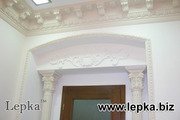 Гипсовая лепнина,  фасадный декор,  стеновые панели Киев