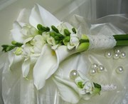 Букет из белых кал в Киеве