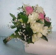 Букет для бросания из роз