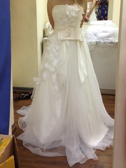 Свадебное платье в стиле Vera Wang
