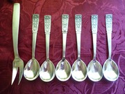 Мнц ножи,  вилки,  ложки бу