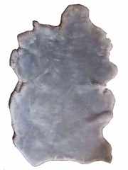 Меховая накидка на кресло водителя