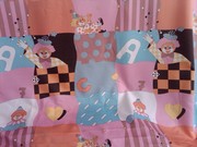 Ткань для штор в детскую комнату Веселые человечики