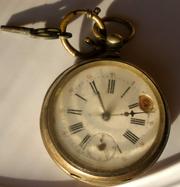 Часы серебряные швейцарские антикварные